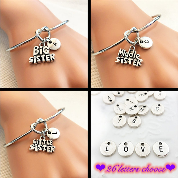 Sister | Stone Beaded Charm Bracelet | Turquoise – S Design Jewelry